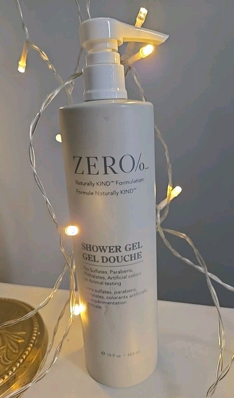 2 New Gilchrist & Soames Zero% 15oz Pump Shower Gel Made for Hilton Hotels